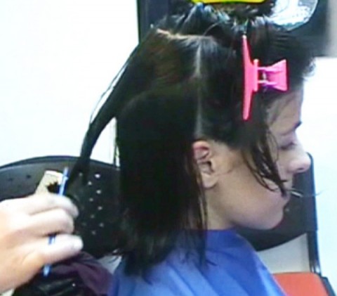FROM LONG HAIR TO SHORT AND FLIP HAIRSTYLE
