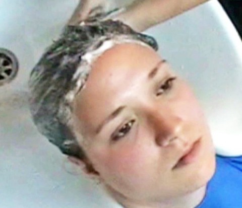 OFFERING A VERY SENSUAL SHAMPOO