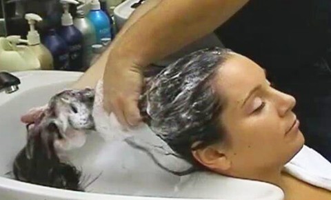 LONG HAIR, GREAT SHAMPOO, HEAD MASSAGE (4)