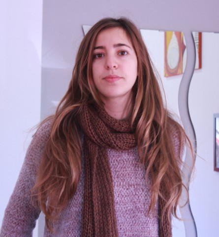 TONS OF HAIR SACRIFIED BY RAZOR BLADE IN A LAYERED HAIR SCULPTURE