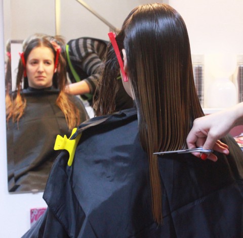 FROM VERY LONG TO A TRAIGHT SEXY BOB